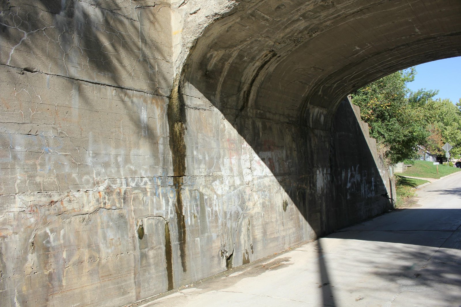 West abutment